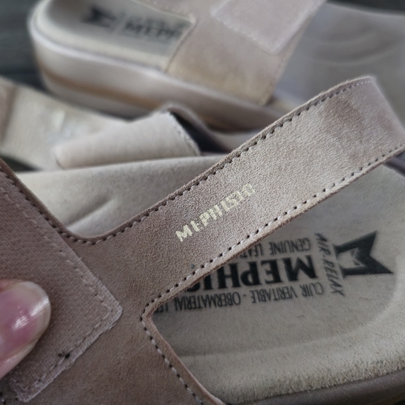Mephisto Dominica Sandal, 39EU, ~9US, Light Sand - Picture 10 of 13